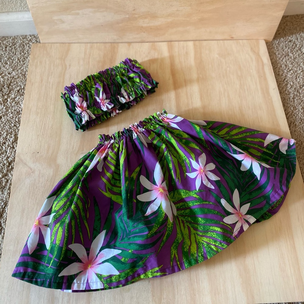 Hawaiian 2 Piece Outfit